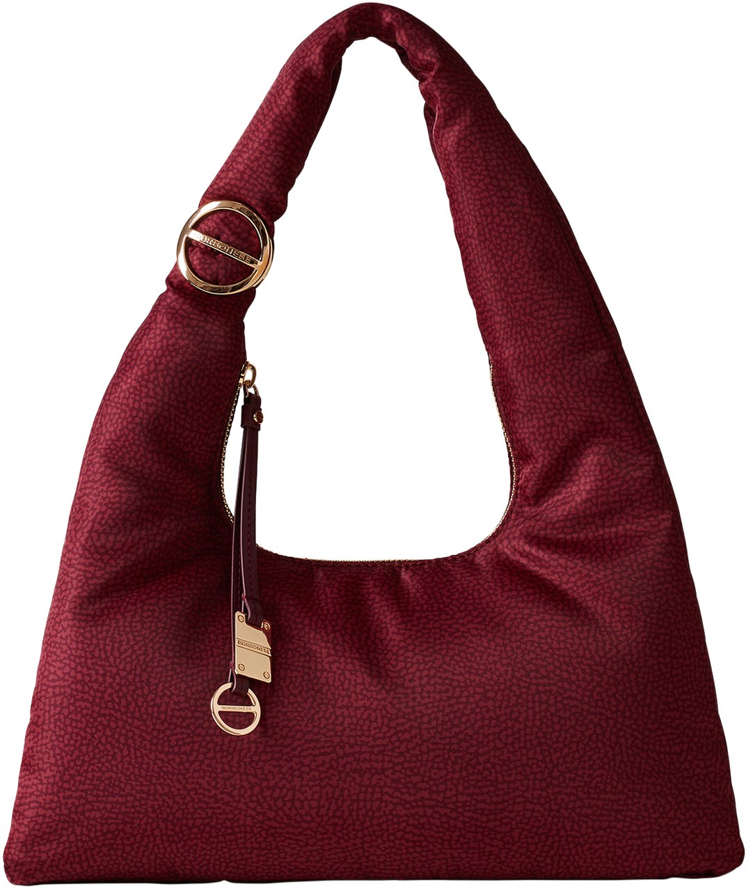 Borbonese TWINNIE SMALL HOBO BAG Rood