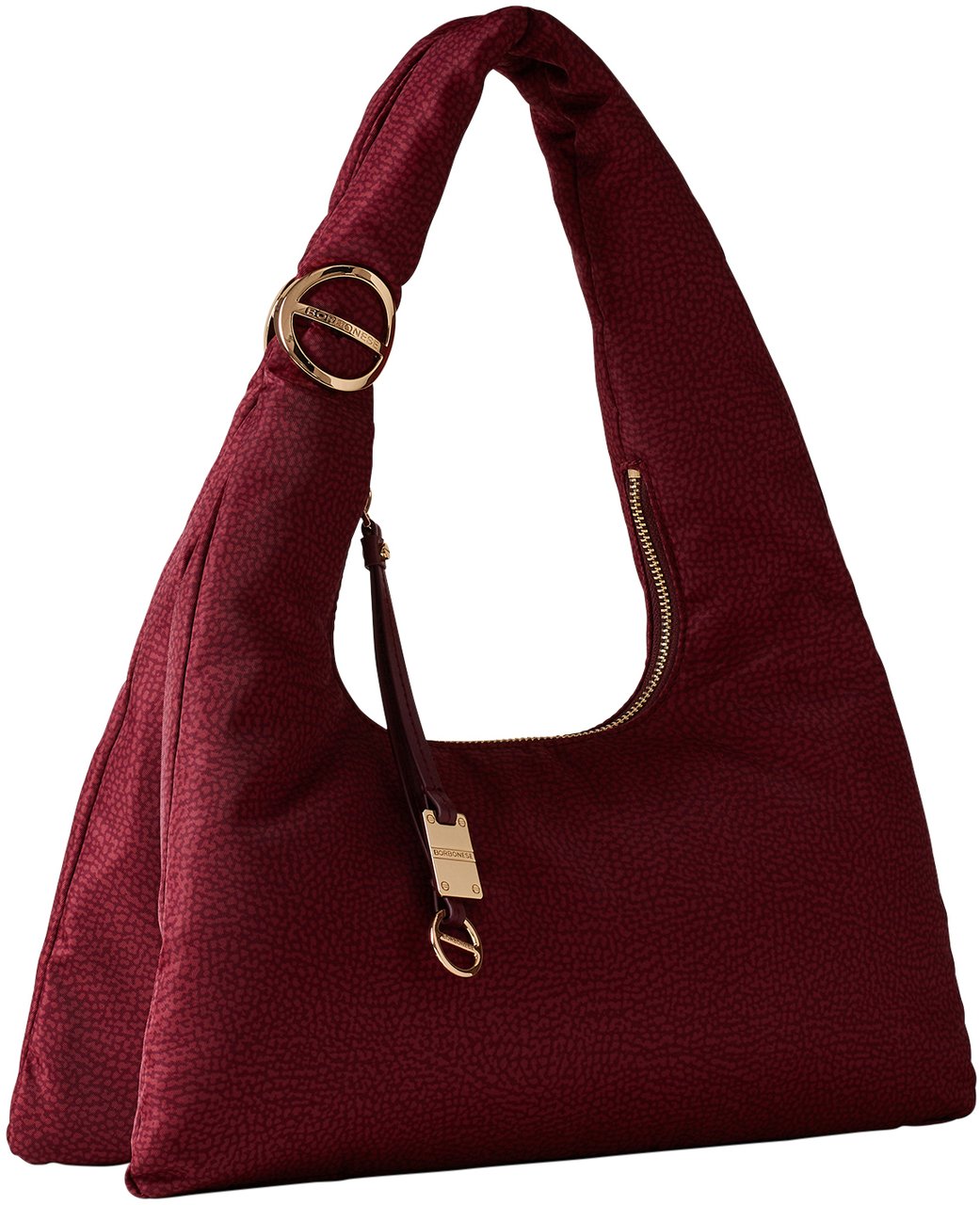 Borbonese TWINNIE SMALL HOBO BAG Rood