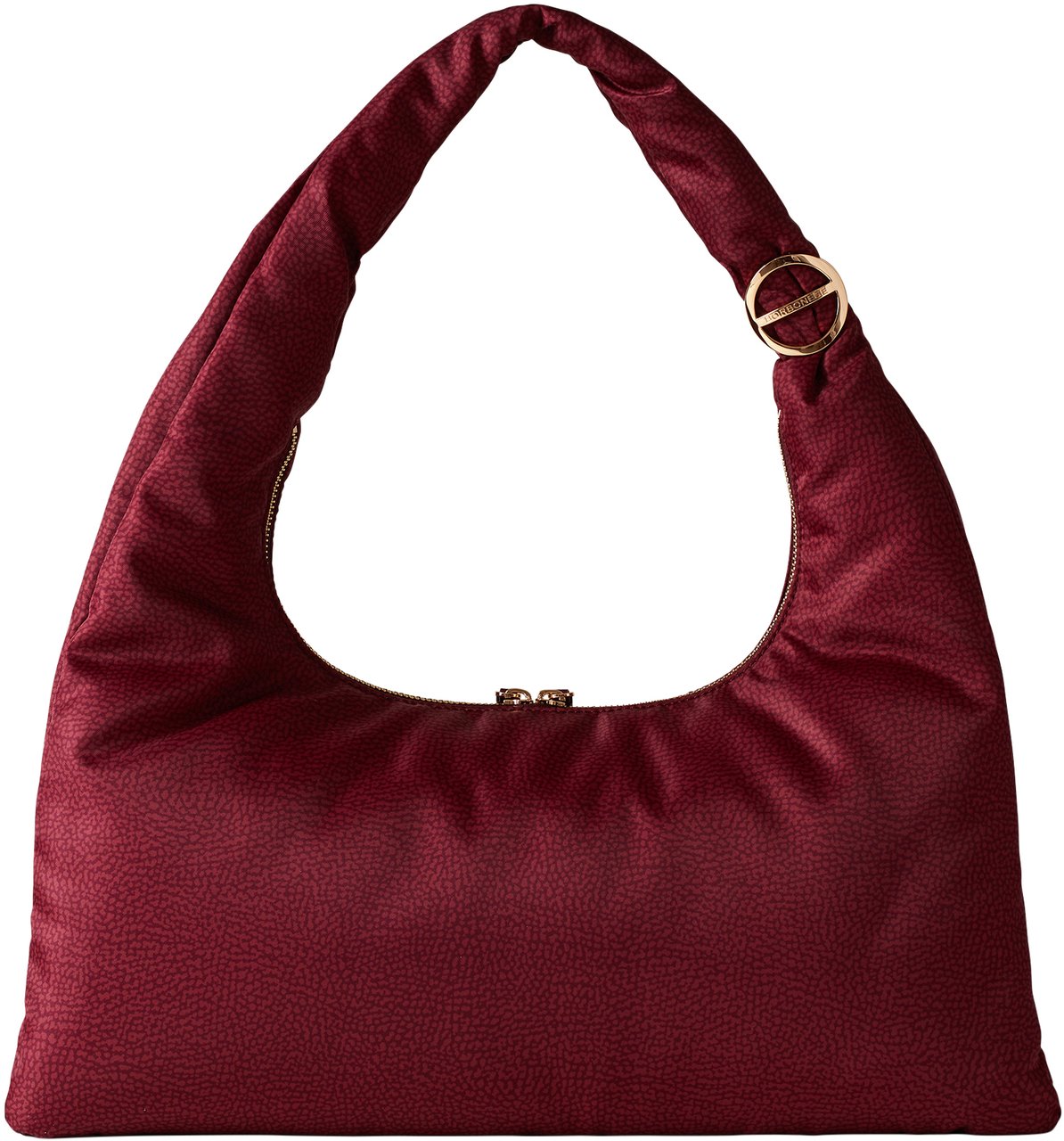 Borbonese TWINNIE LARGE HOBO BAG Rood