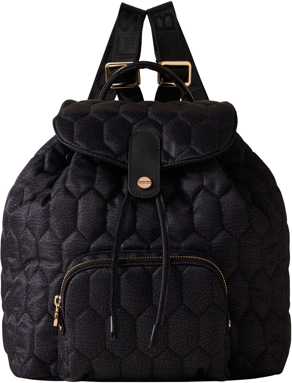 Borbonese HONEY MEDIUM BACKPACK Zwart