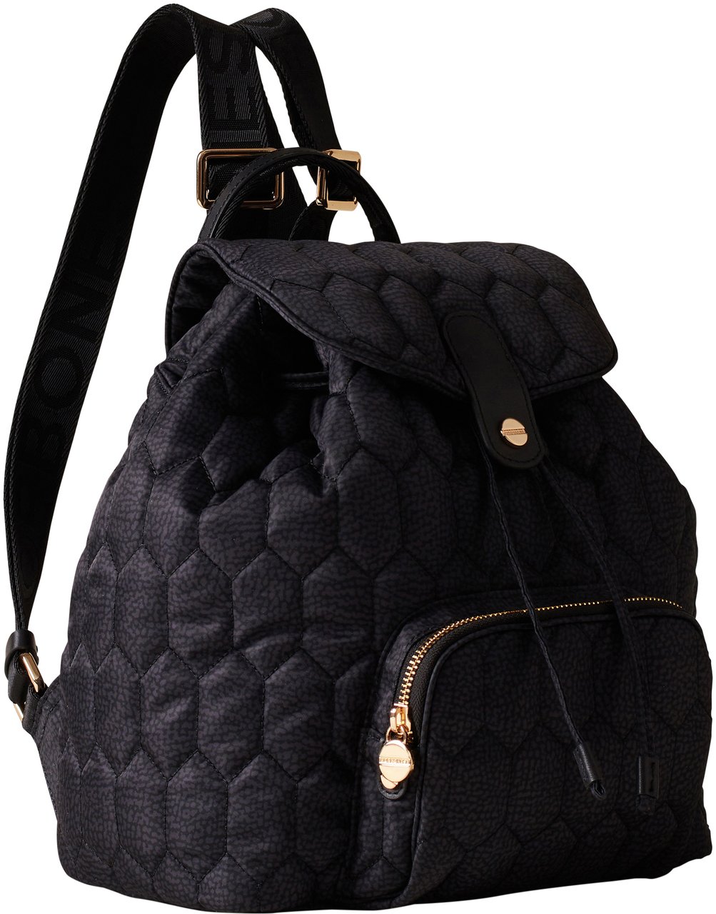 Borbonese HONEY MEDIUM BACKPACK Zwart