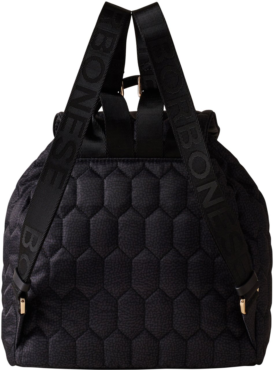 Borbonese HONEY MEDIUM BACKPACK Zwart