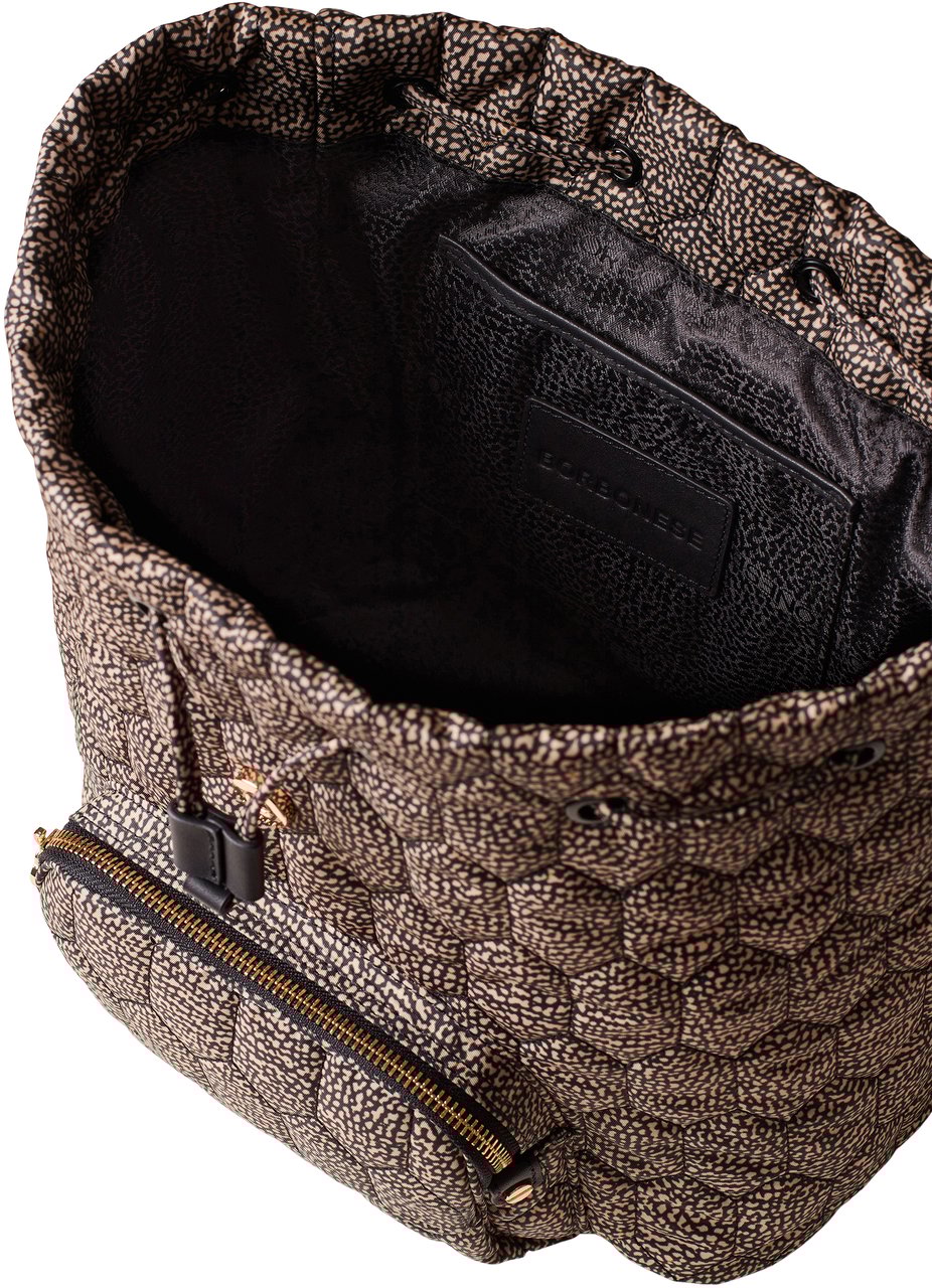Borbonese HONEY MEDIUM BACKPACK Bruin