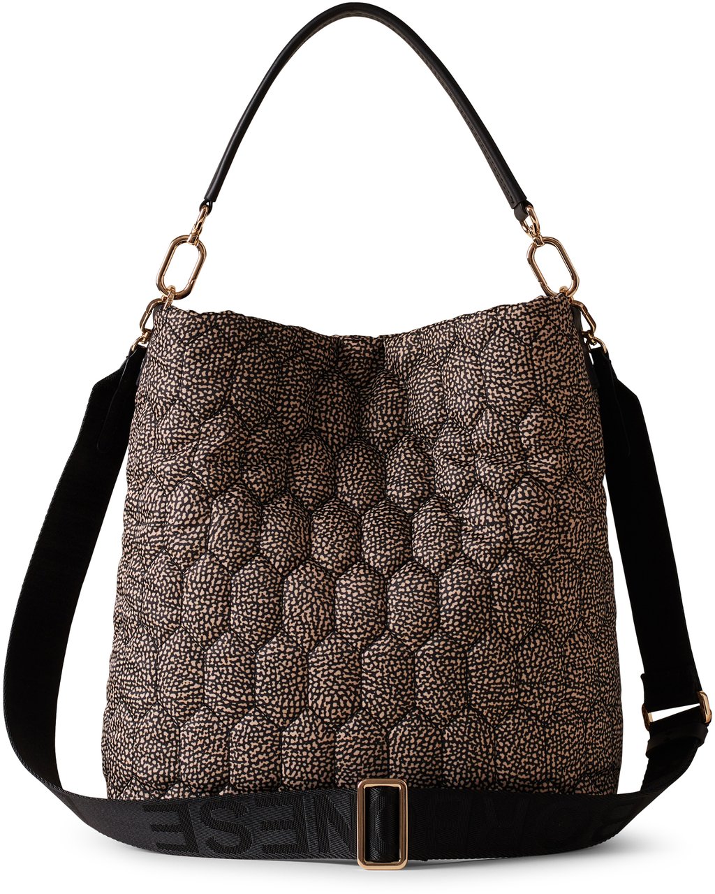 Borbonese HONEY MEDIUM BUCKET BAG Bruin