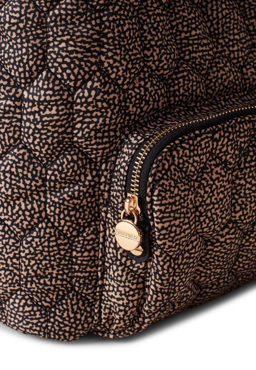 Borbonese HONEY MEDIUM BUCKET BAG Bruin