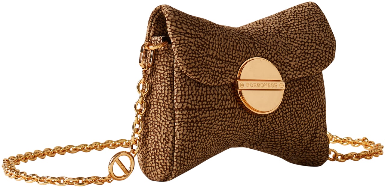 Borbonese RONDO’ MEDIUM SHOPPING BAG Zwart