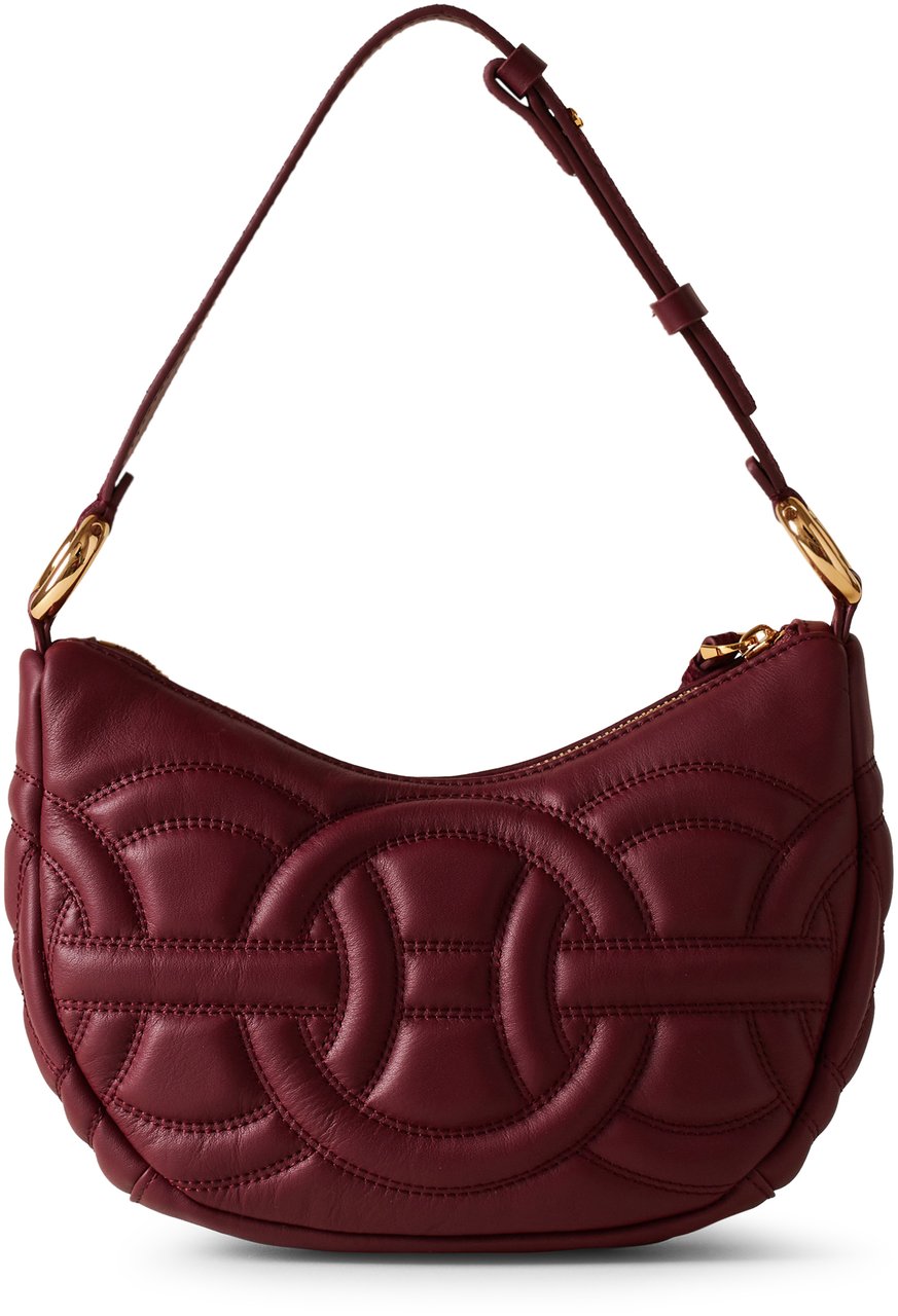 Borbonese RONDO’ SMALL HOBO BAG Rood
