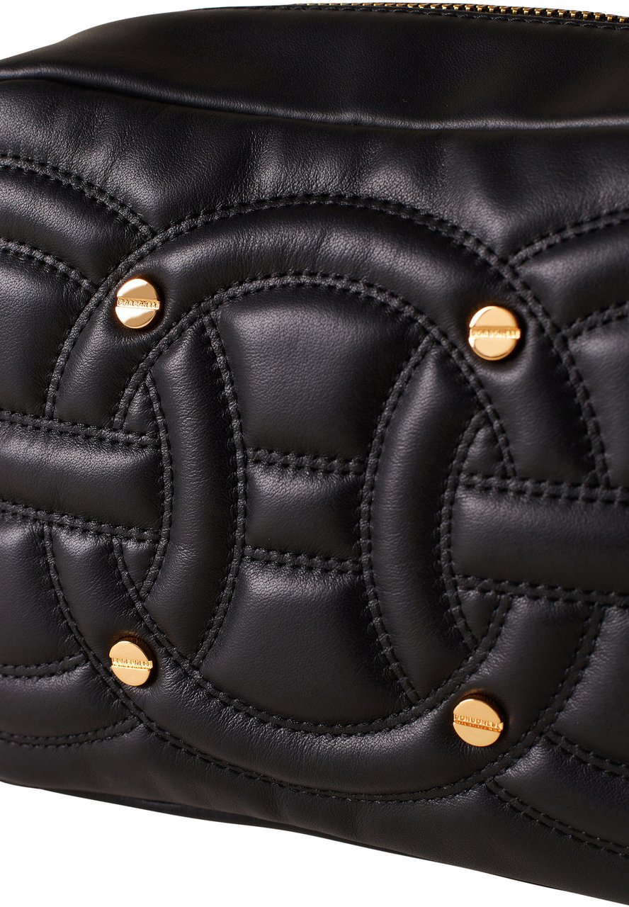 Borbonese RONDO’ SMALL CAMERA BAG Zwart
