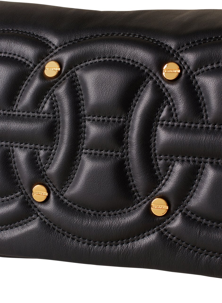 Borbonese RONDO’ SMALL CROSSBODY BAG Zwart