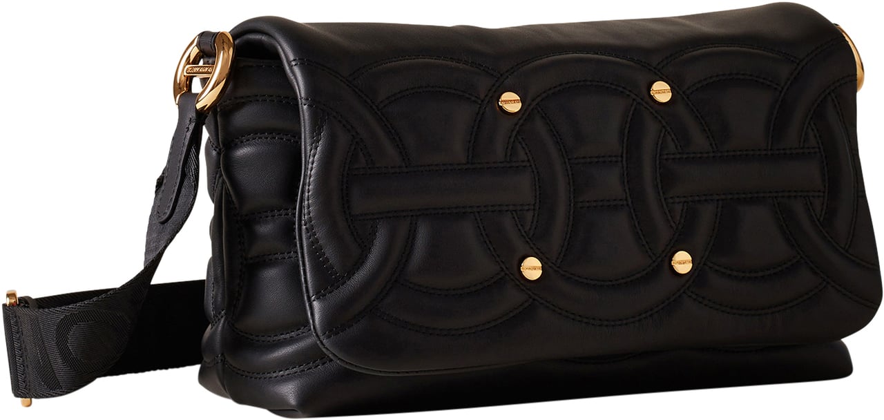 Borbonese RONDO’ SMALL CROSSBODY BAG Zwart