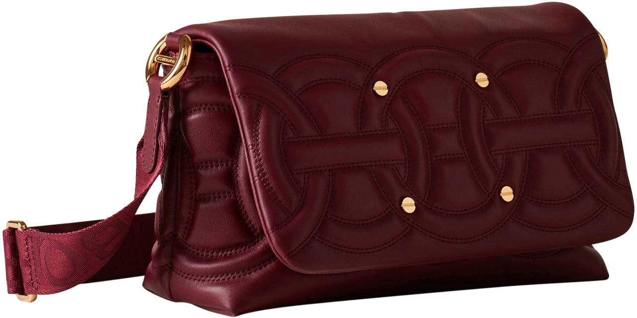 Borbonese RONDO’ SMALL CROSSBODY BAG Rood
