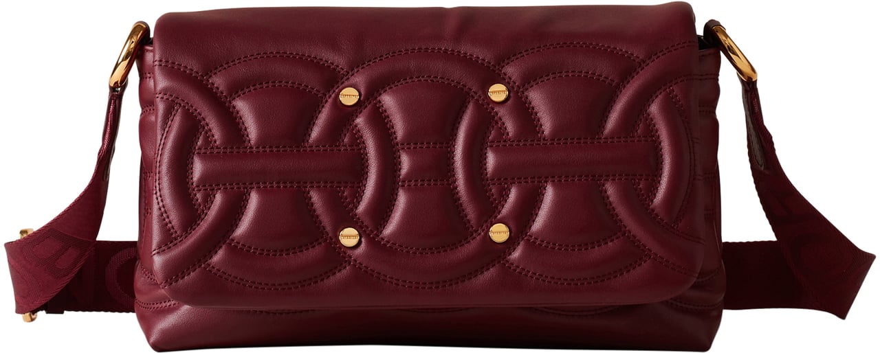 Borbonese RONDO’ SMALL CROSSBODY BAG Rood