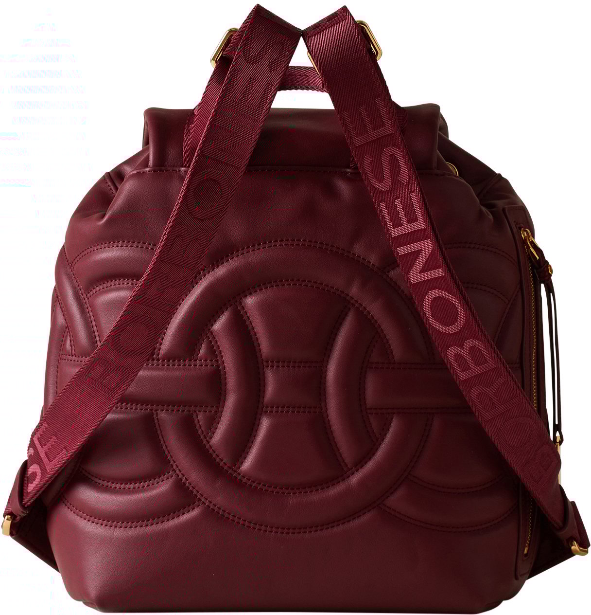 Borbonese RONDO’ MEDIUM BACKPACK Rood