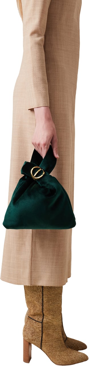 Borbonese TWINNIE MINI BAG Groen