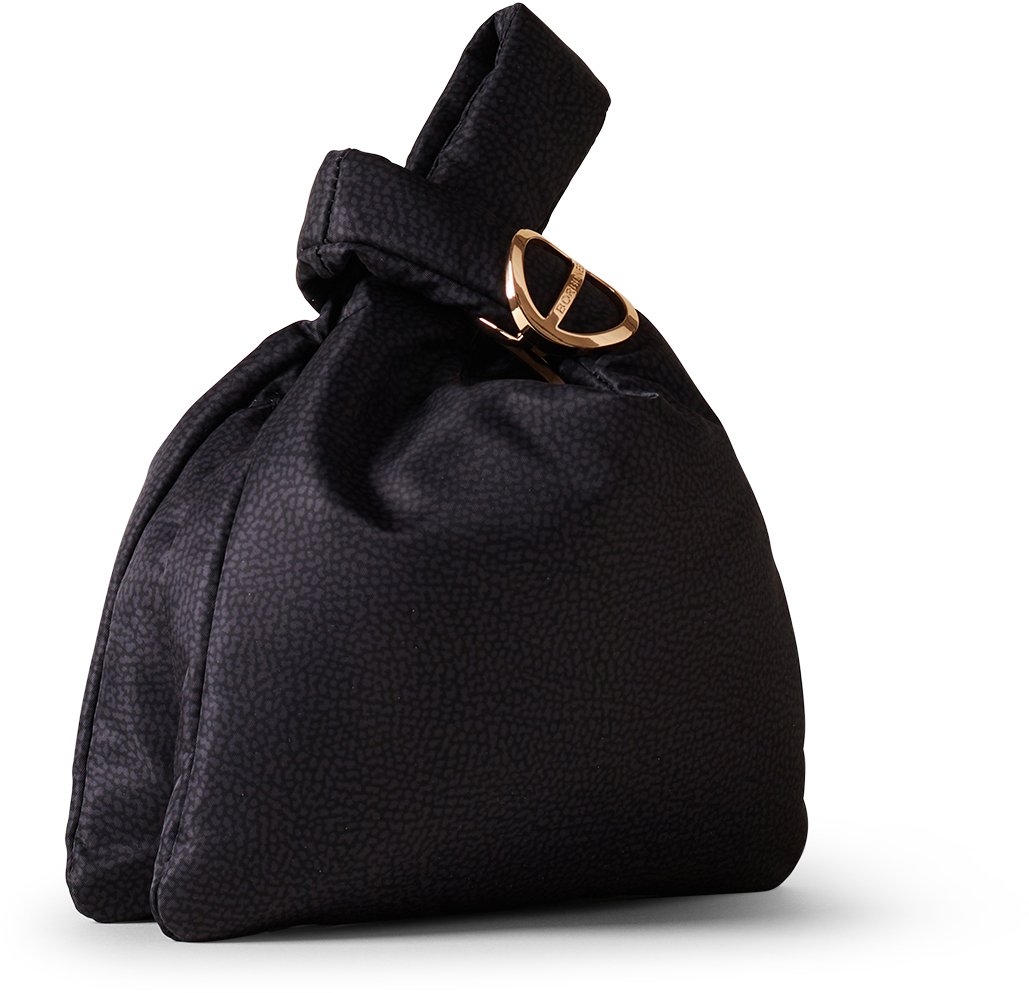 Borbonese TWINNIE MINI BAG Zwart