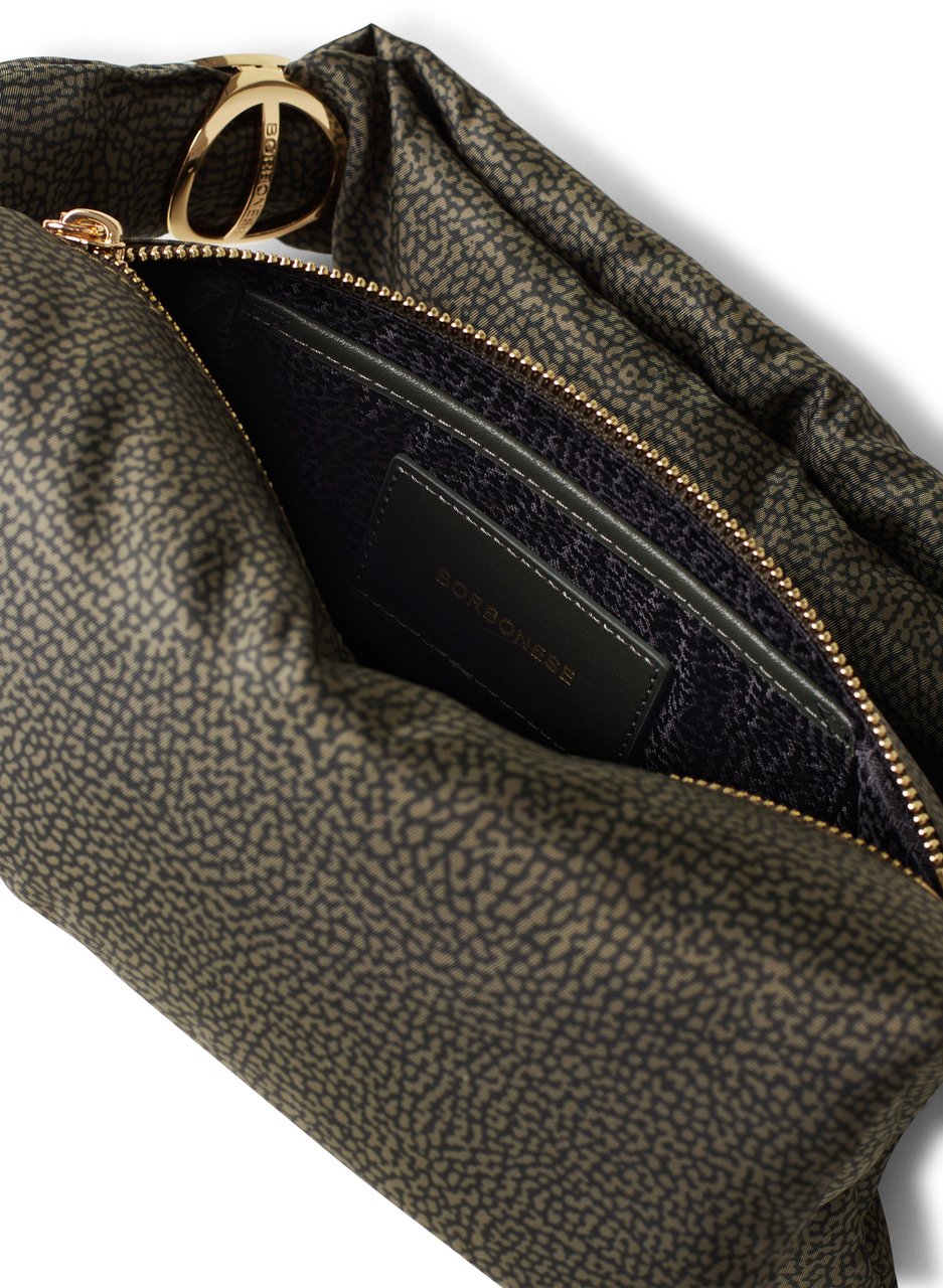 Borbonese TWINNIE TRIFOLD CROSSBODY BAG Groen