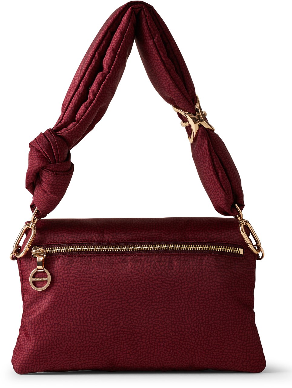 Borbonese TWINNIE TRIFOLD CROSSBODY BAG Rood