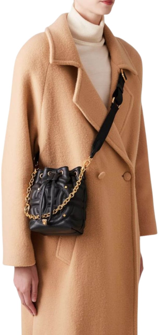 Borbonese Bags Nero Op Natural Divers