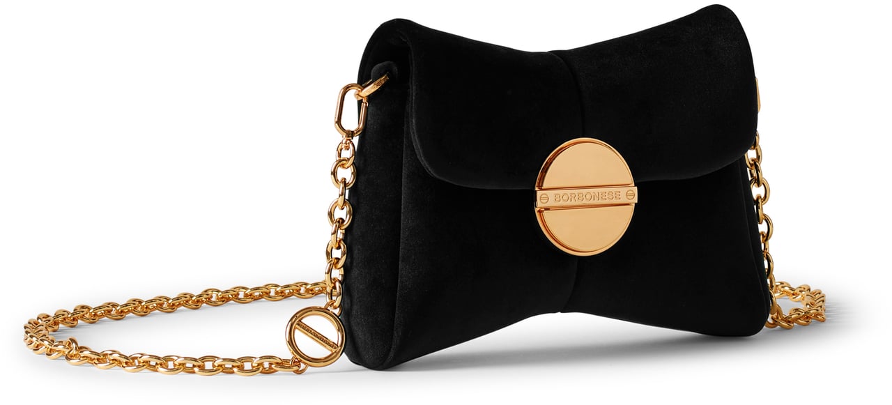 Borbonese COQUETTE MINI BAG Zwart
