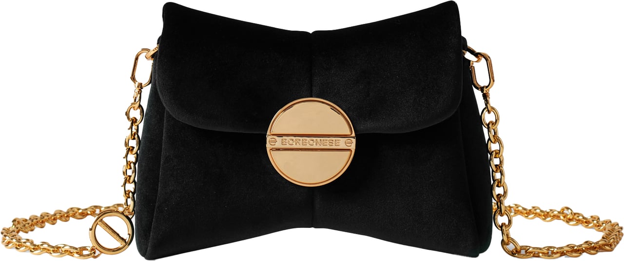 Borbonese COQUETTE MINI BAG Zwart