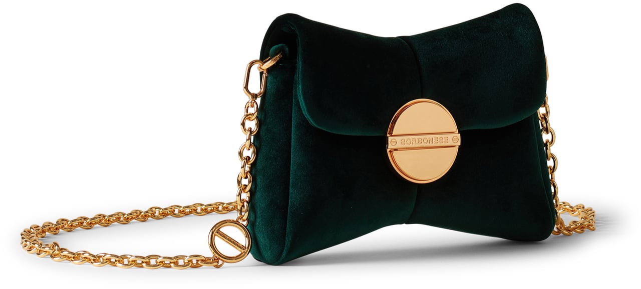 Borbonese COQUETTE MINI BAG Groen
