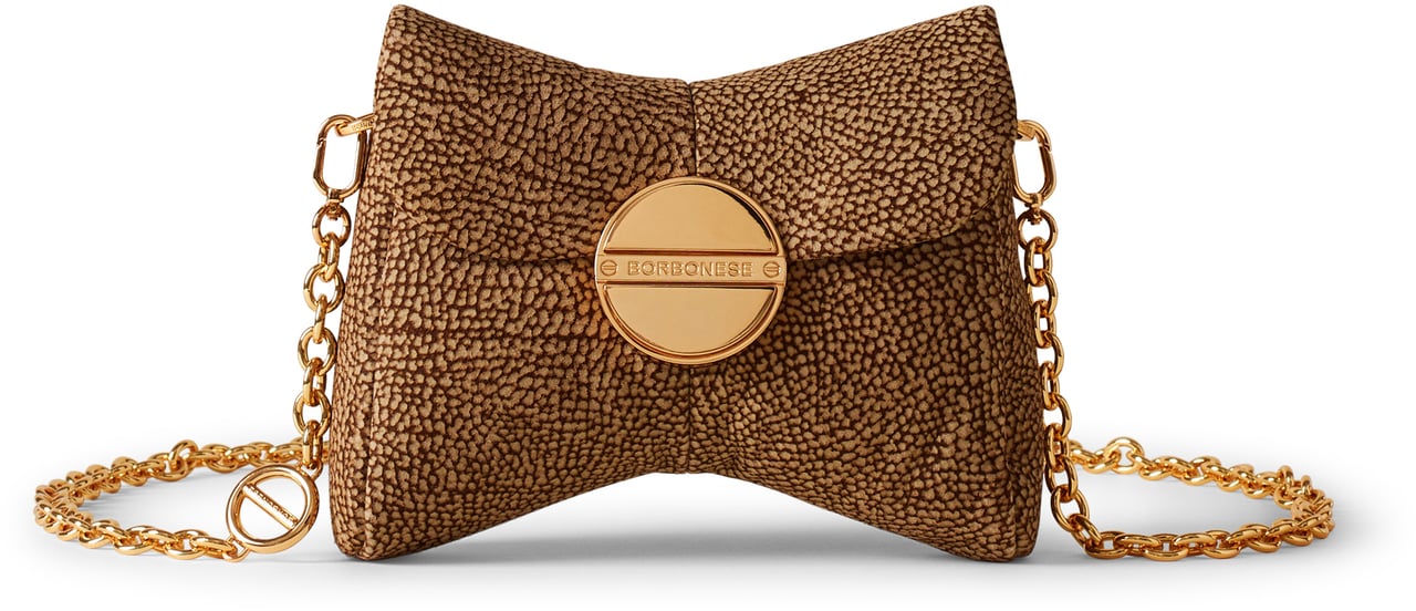 Borbonese COQUETTE MINI BAG Bruin
