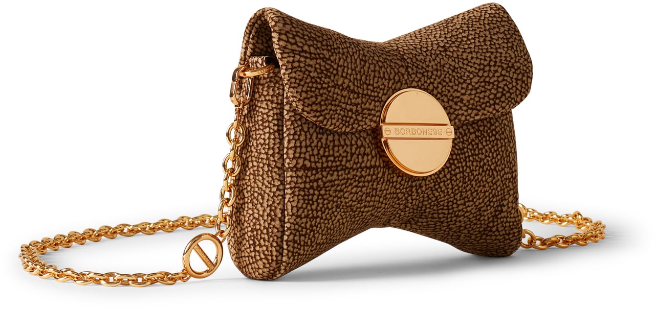 Borbonese COQUETTE MINI BAG Bruin
