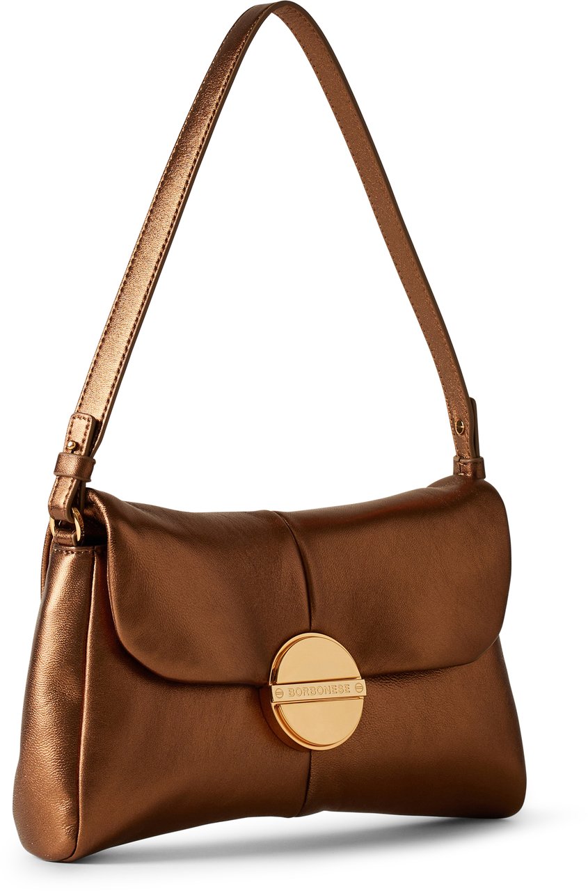Borbonese COQUETTE MEDIUM CROSSBODY BAG Goud
