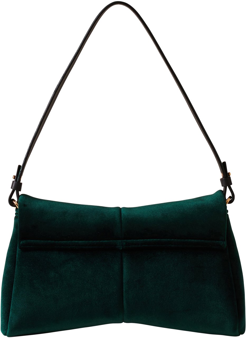 Borbonese COQUETTE MEDIUM CROSSBODY BAG Groen
