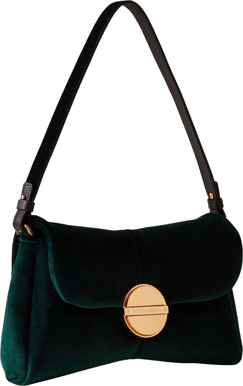 Borbonese COQUETTE MEDIUM CROSSBODY BAG Groen