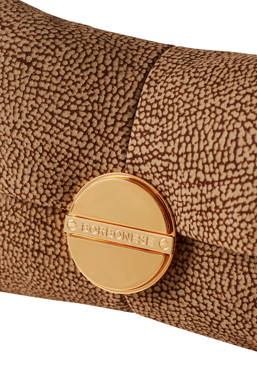 Borbonese COQUETTE MEDIUM CROSSBODY BAG Bruin
