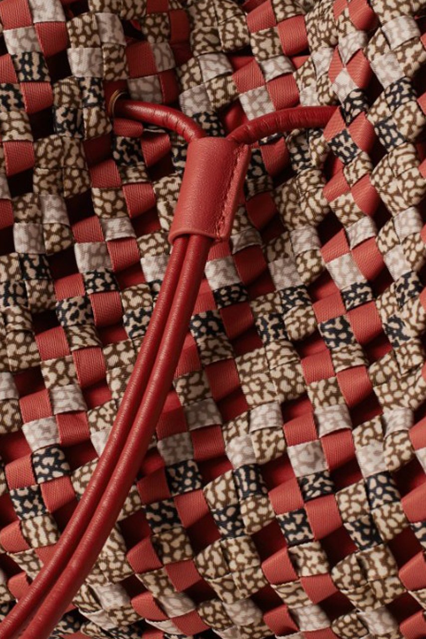 Borbonese Bags Red Papaya Rood