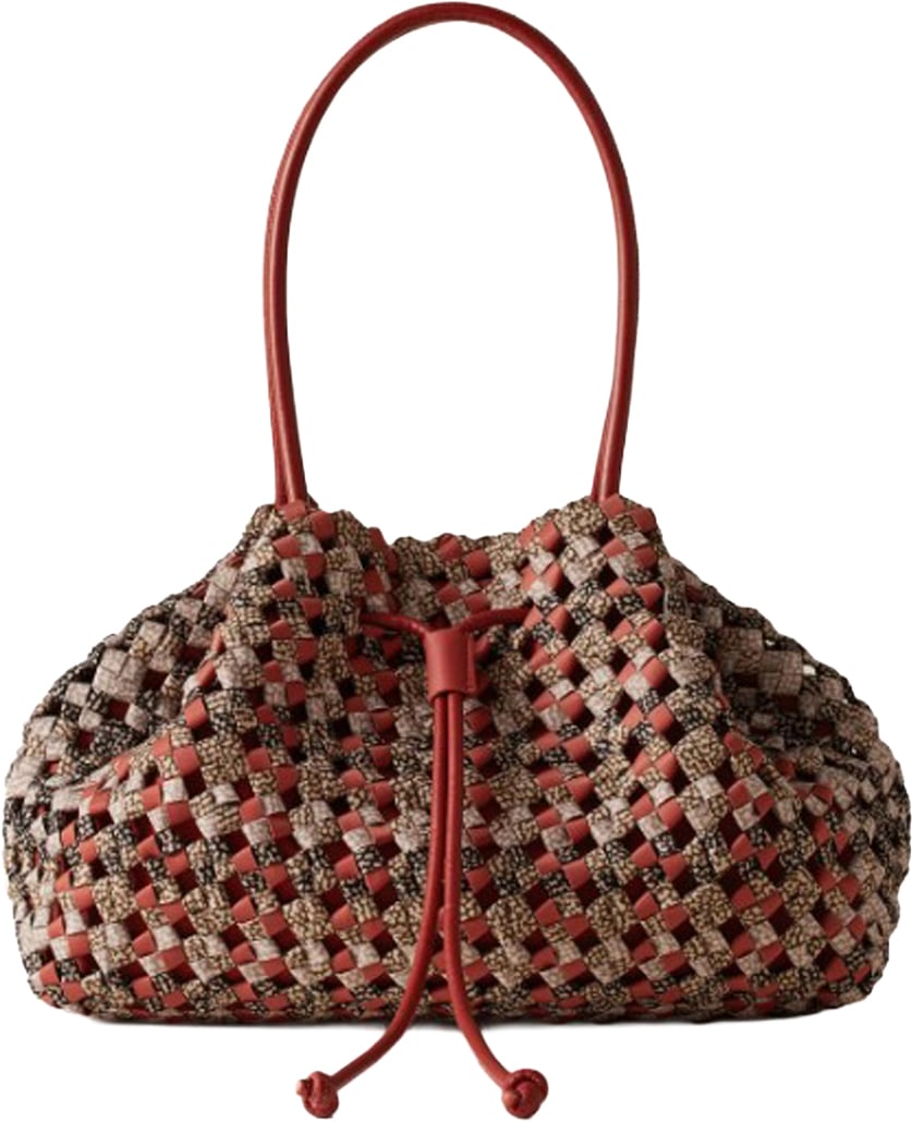 Borbonese Bags Red Papaya Rood