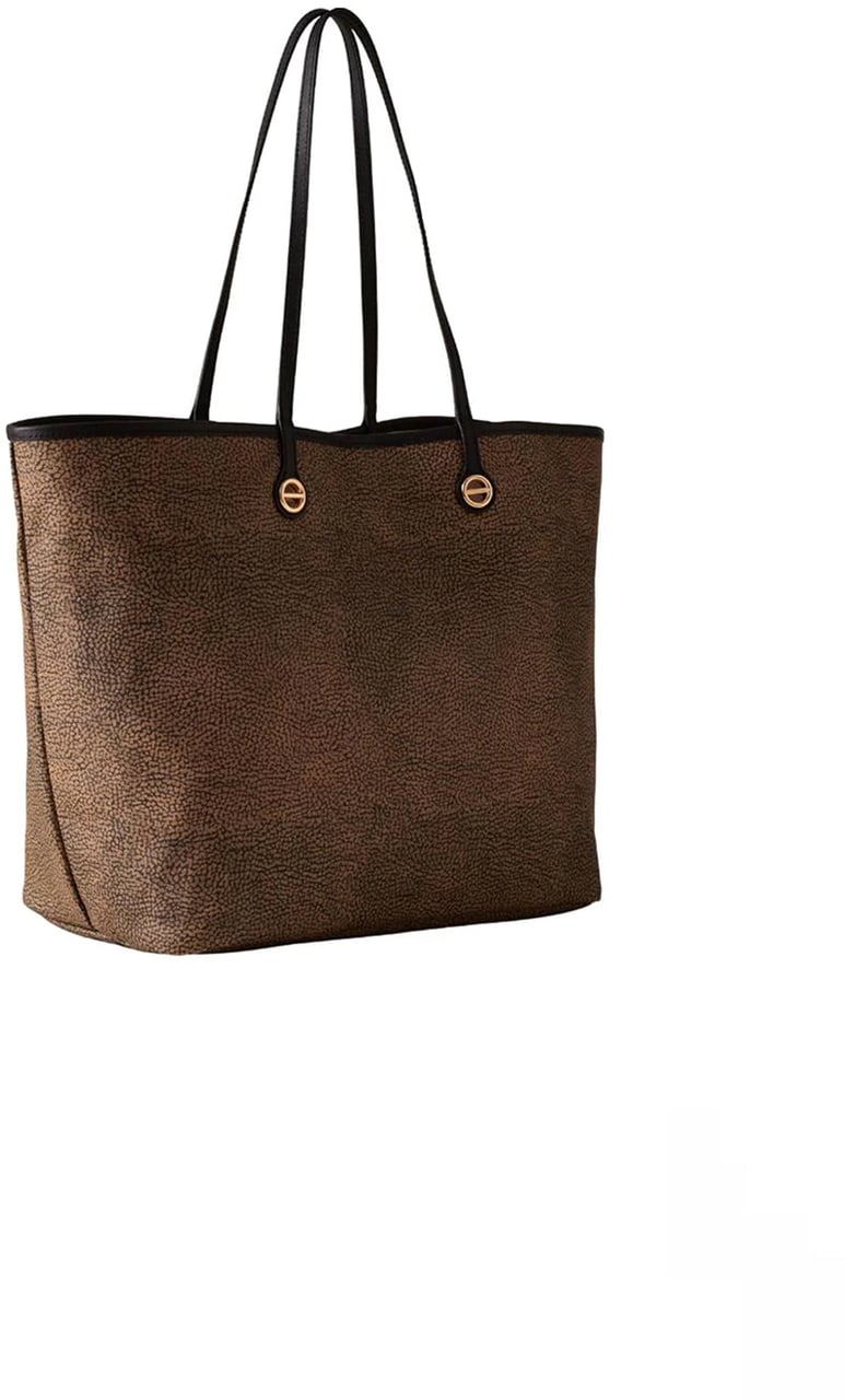 Borbonese Bags Op Natural Bruin