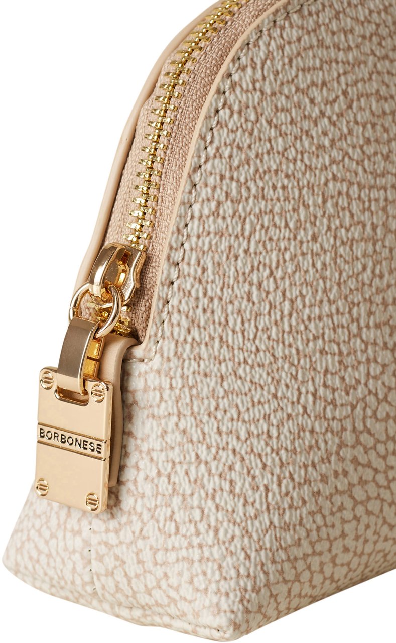 Borbonese POUCH MEDIUM Beige