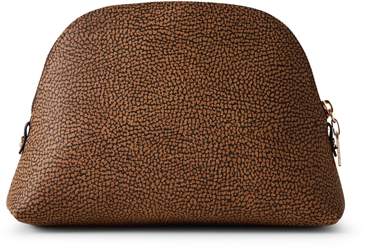 Borbonese LARGE ALL-PURPOSE POUCH Bruin