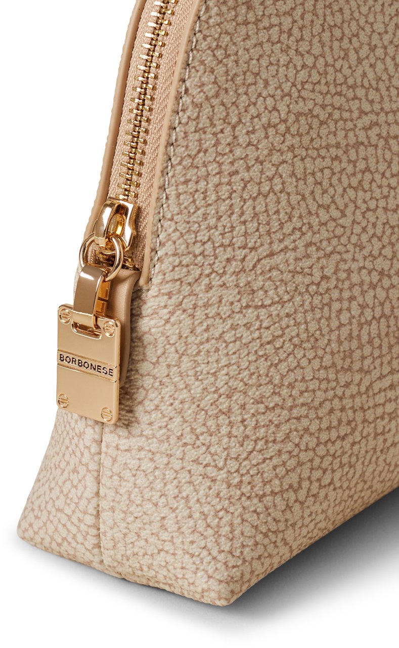 Borbonese POUCH LARGE Beige