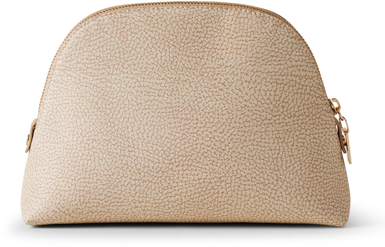 Borbonese POUCH LARGE Beige