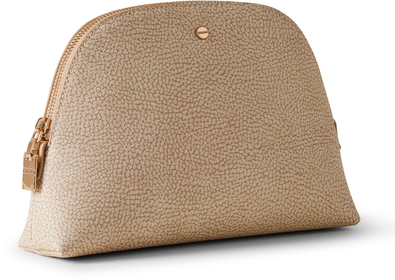 Borbonese POUCH LARGE Beige