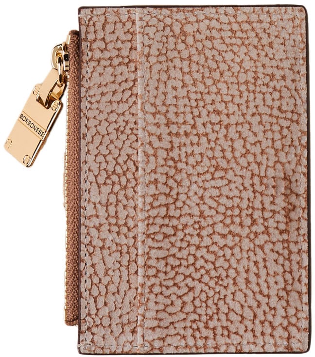 Borbonese CREDIT CARD HOLDER Beige