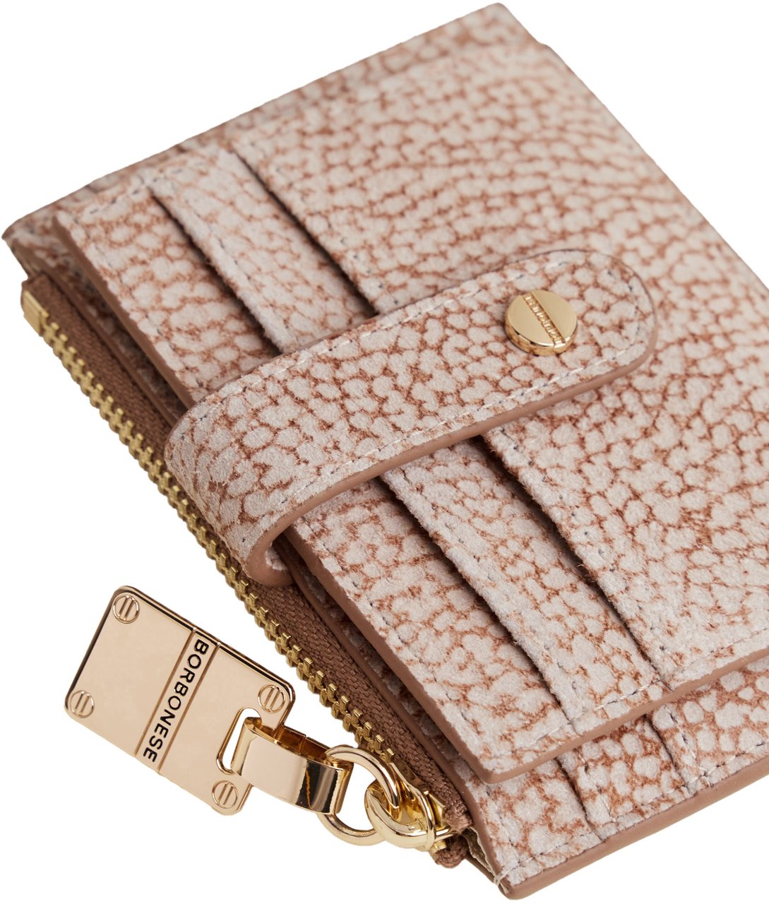 Borbonese CREDIT CARD HOLDER Beige