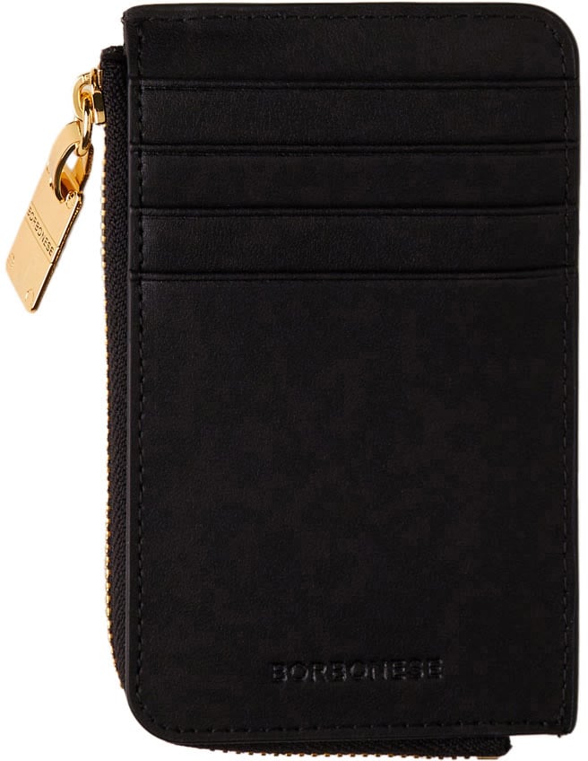 Borbonese KEYCHAIN COIN HOLDER Zwart