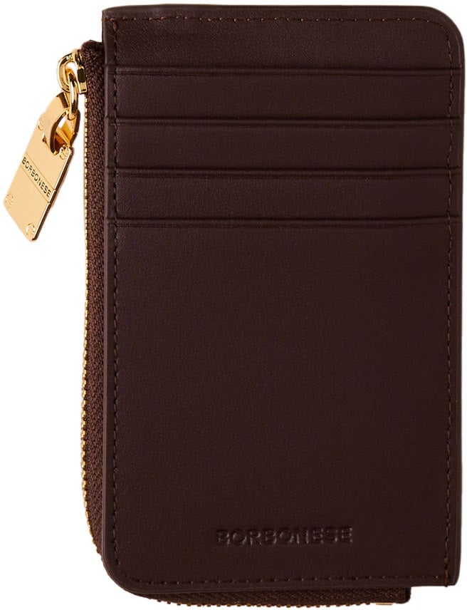 Borbonese KEYCHAIN COIN HOLDER Maroon