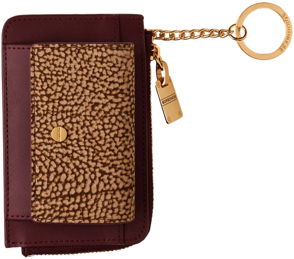 Borbonese KEYCHAIN COIN HOLDER Rood