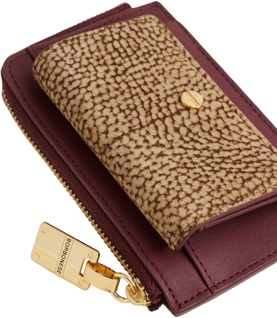 Borbonese KEYCHAIN COIN HOLDER Rood