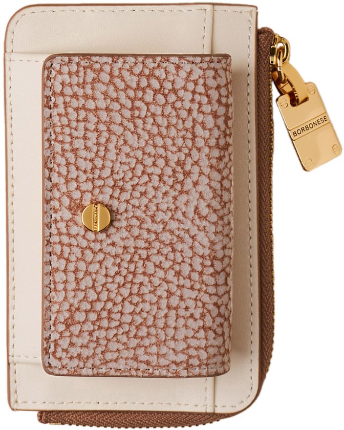 Borbonese KEYCHAIN COIN HOLDER Wit