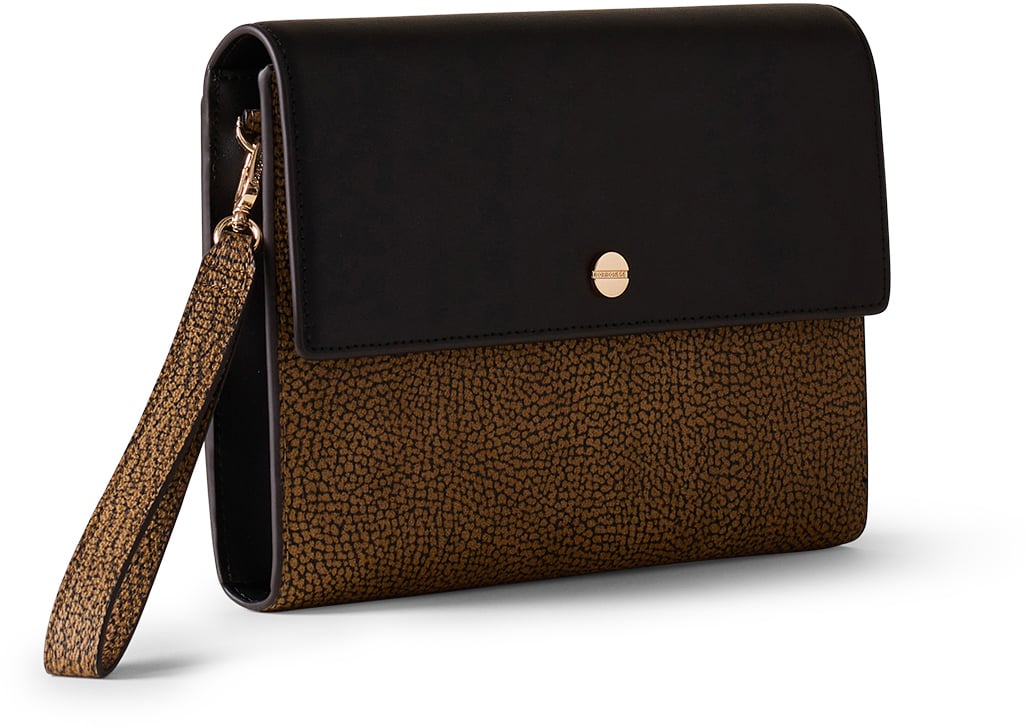 Borbonese DOCUMENT HOLDER Bruin