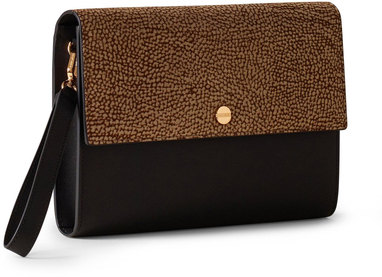 Borbonese CLUTCH Zwart