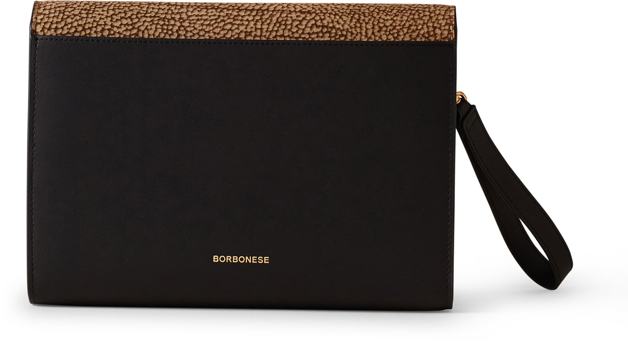 Borbonese CLUTCH Zwart