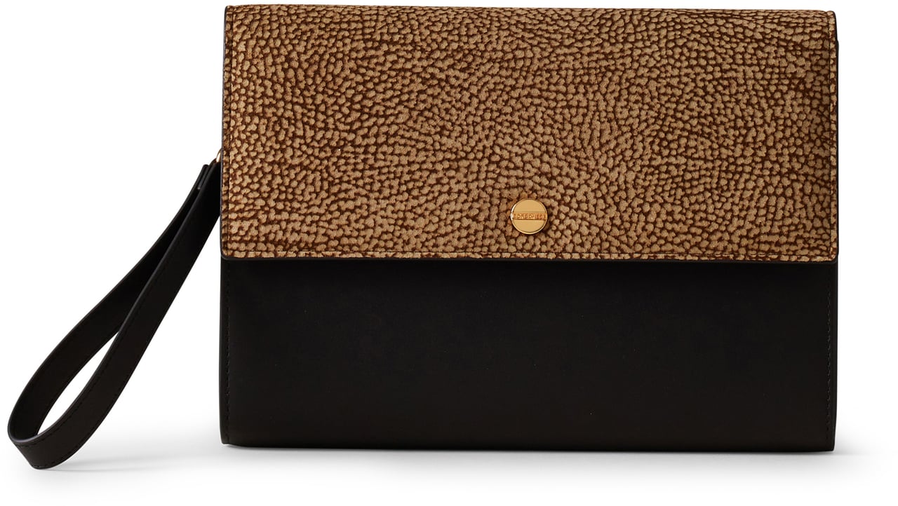 Borbonese CLUTCH Zwart